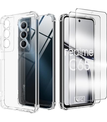 メモリー realme C65 Starlight Black 8GB 256GB Unlocked) Realme C65 8GB+256GB BLACK Global Ver. Dual SIM